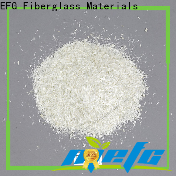 EFG fiberglass chopped strand mat supply for wateproof frame materials