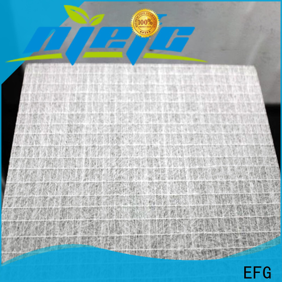 EFG quality fiberglass mat cloth wholesale distributors for PVC floor