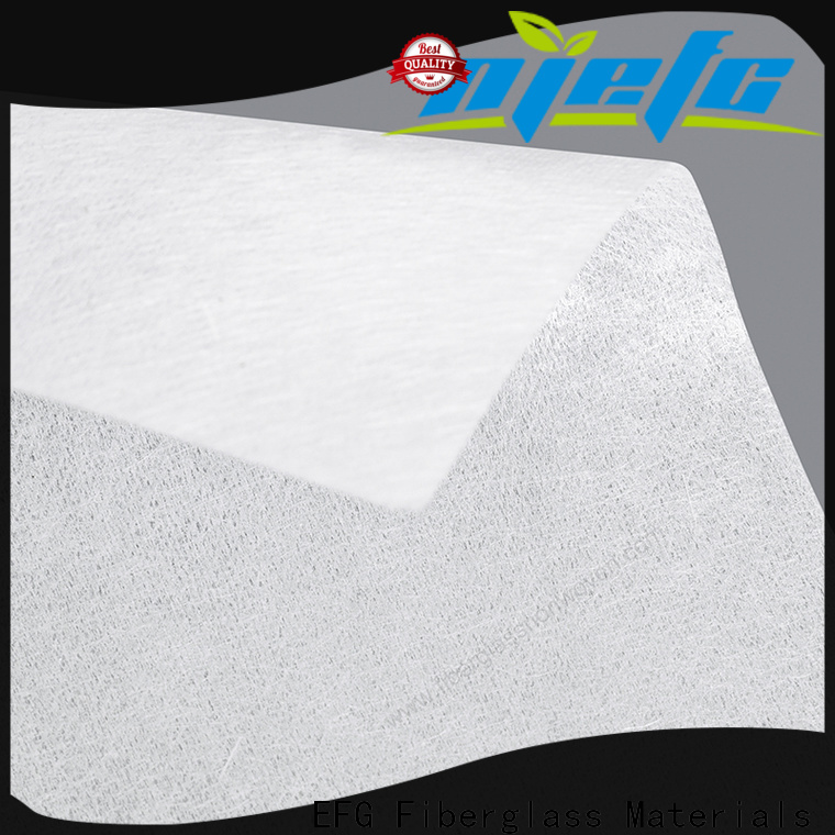 EFG reliable fiberglass mat cloth with good price for PVC floor