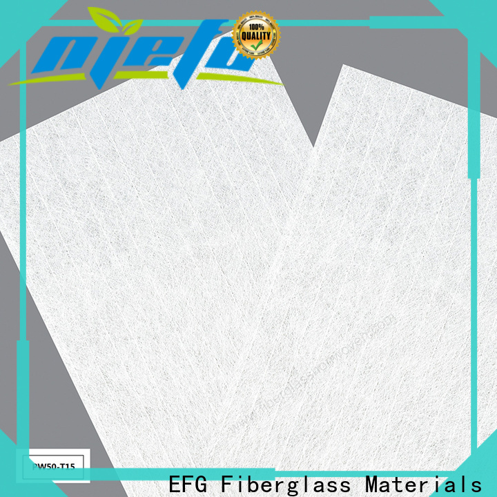 EFG fiberglass fiberglass tissue wholesale for application of wall decoration