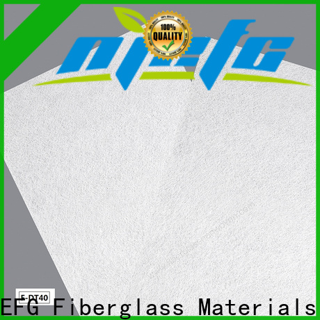 EFG glass fiber separator supplier for application of carpet frame