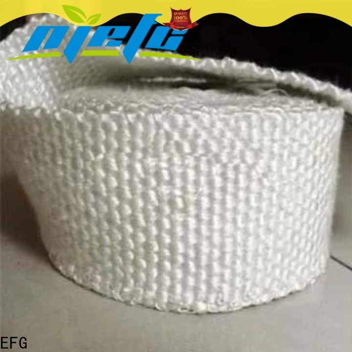 EFG fiberglass tape for heat trace manufacturer for wateproof frame materials
