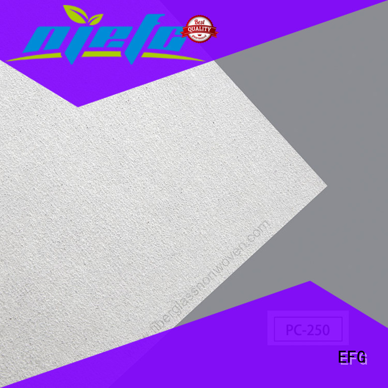 EFG polyester cloth best supplier for application of wall decoration