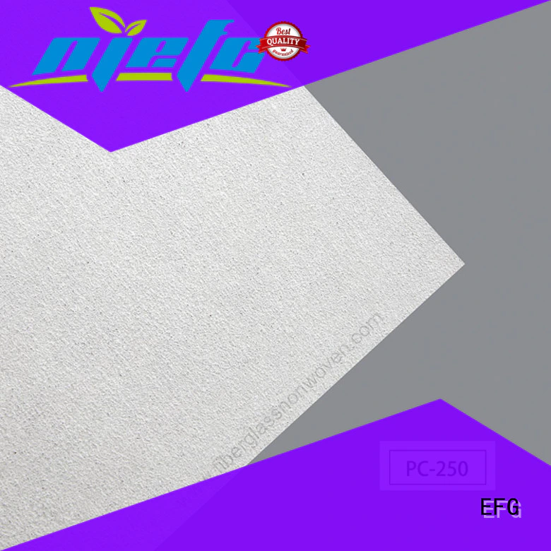 EFG polyester cloth best supplier for application of wall decoration
