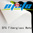 EFG surface mat supplier for gypsumb board