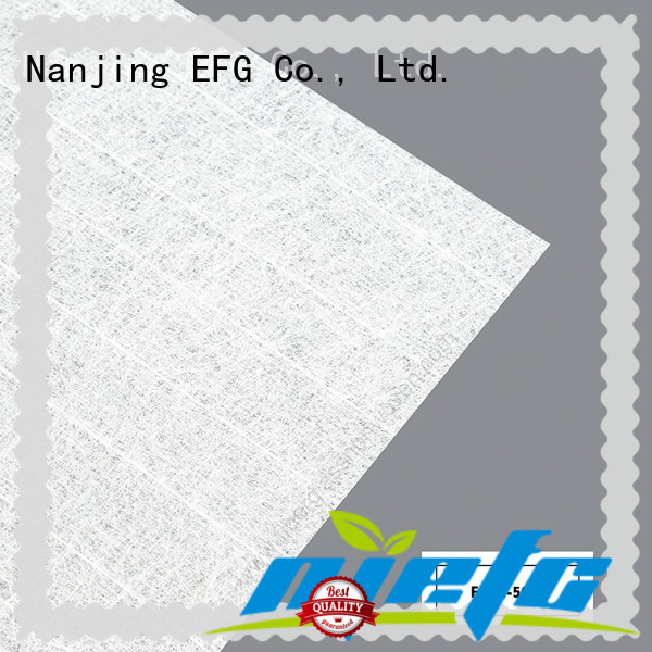 EFG eco-friendly glass fiber mats company for application of carpet frame
