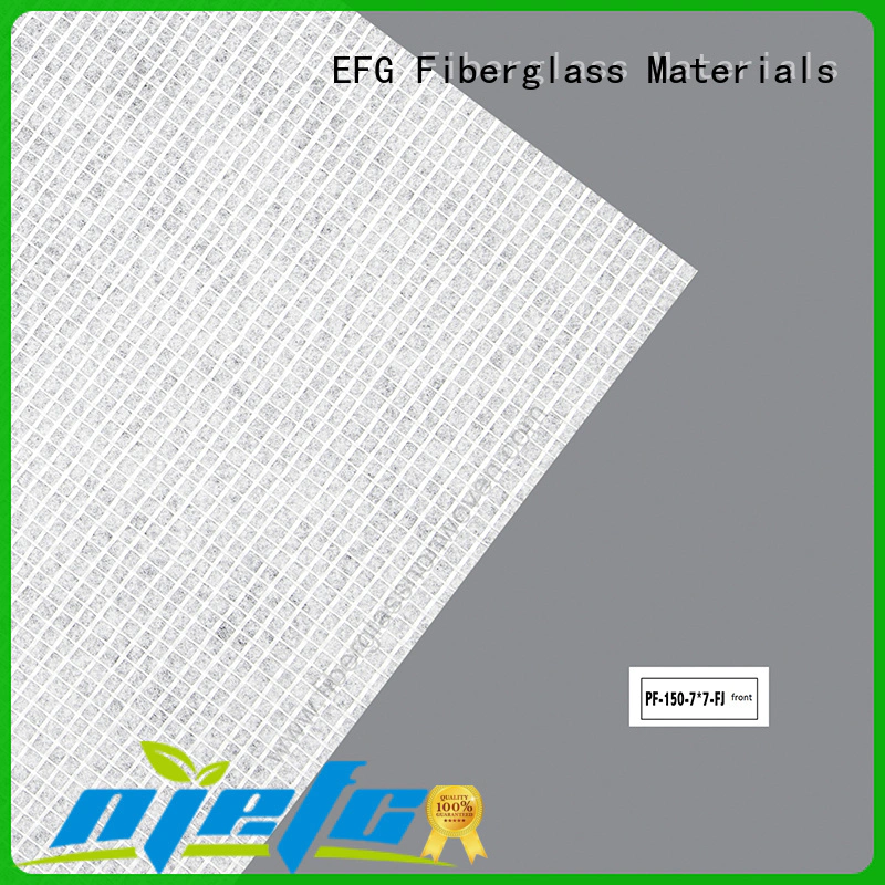 EFG low-cost polyestermat series for application of wall decoration