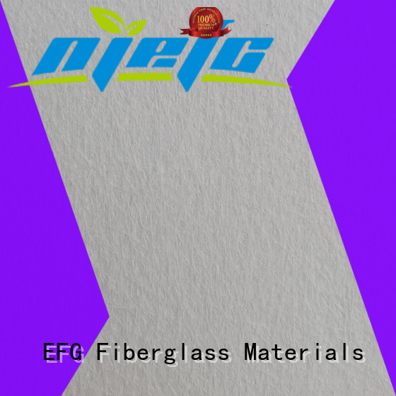 EFG fiberglass wrap manufacturer for application of carpet frame