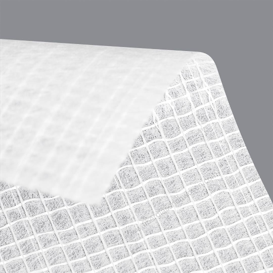 Fiberglass mesh reinforced polyester mat