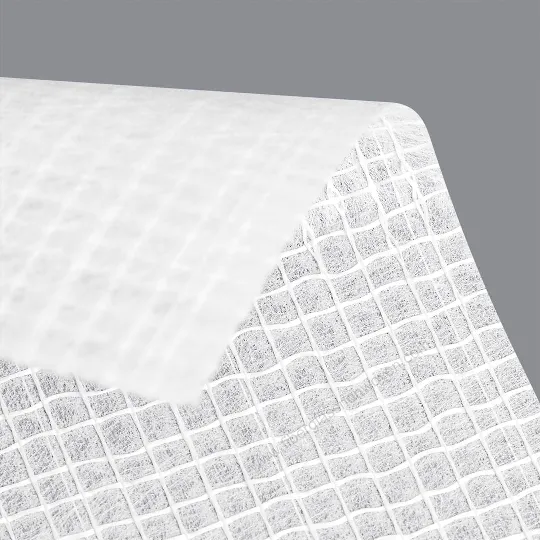 Fiberglass mesh reinforced polyester mat